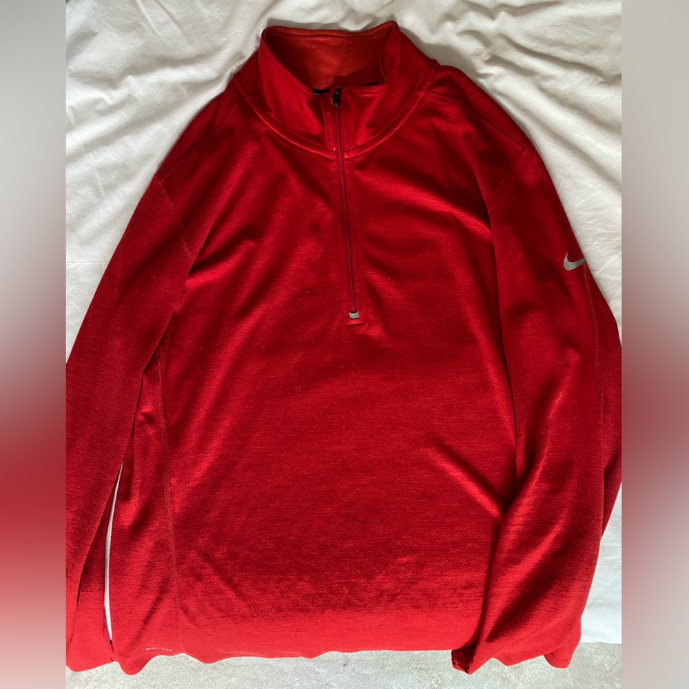 Men's Nike thermal Running Quarter zip